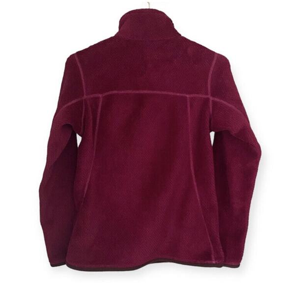 NWT Patagonia Re-Tool Snap-T Pullover Sweater Slim Fit Women XS Plum Cabincore - Picture 6 of 9